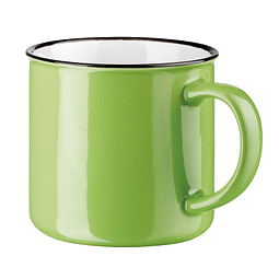 Keramiktasse Camper, 360 ml, hellgrün