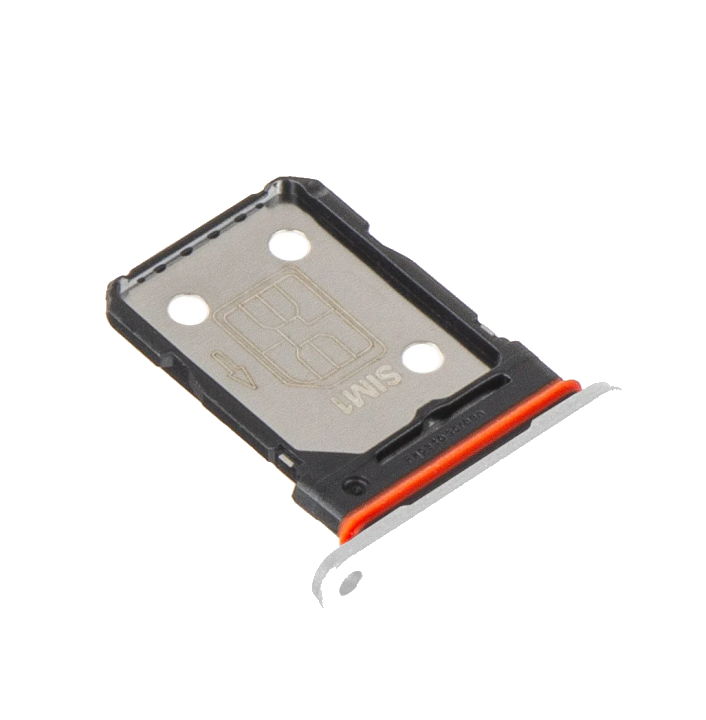 SIM-Kartenhalter Realme GT 6T / GT 6, Silber (Fluid Silver), Service Pack 612217000042