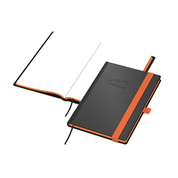 Geiger-Notes Notizbuch Color-Book A5 Bestseller, inkl. Prägung, Farbschnitt orange