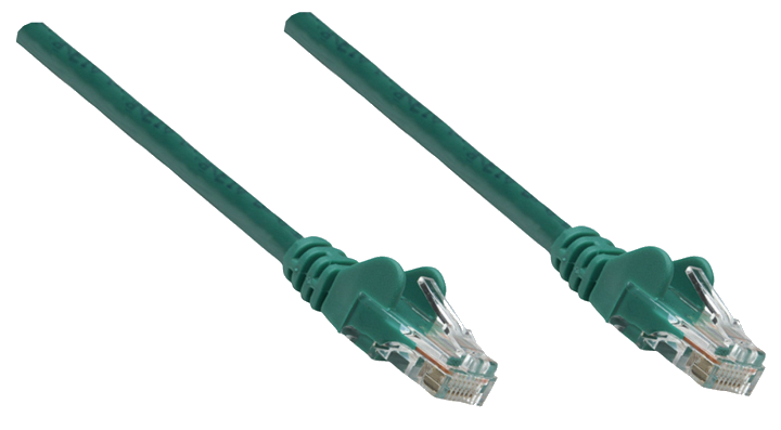 INTELLINET Patchkabel RJ45 S/FTP Cat6 Kupfer LSZH 1,5m grün