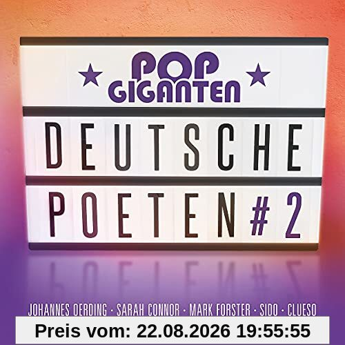 Pop Giganten-Deutsche Poeten 2