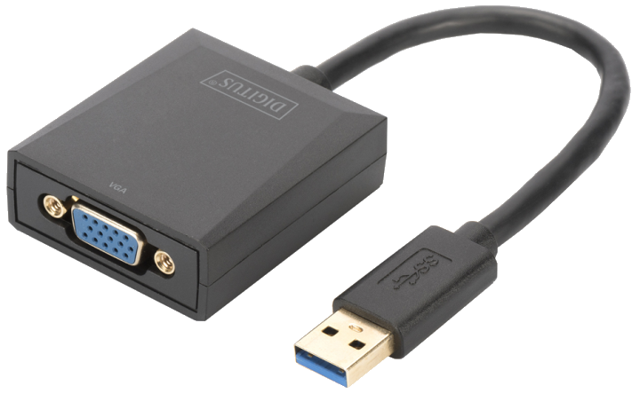 Digitus USB-A 3.2 Gen 1 zu VGA Grafik Adapter