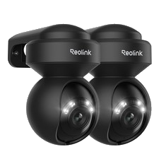 Reolink E1 Outdoor 5MP PTZ WLAN Überwachungskamera 3X Optischer Zoom Nachtsicht