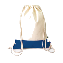 Mister Bags Bio-Baumwollrucksack Enzo, blau