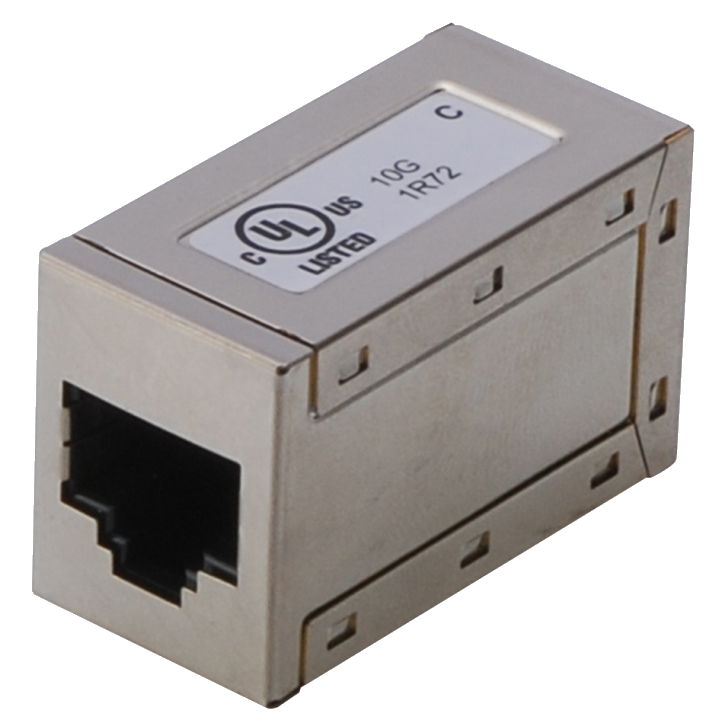 Digitus CAT 6A Modular-Kupplung, vollgeschirmt RJ45 zu RJ45