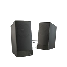 Hama PC Lautsprecher Boxen Sonic LS-208 USB 2.0 Laptop Computer Speaker Stereo