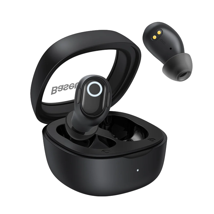 Handsfree Bluetooth Baseus Bowie WM02, TWS, Schwarz NGTW370201