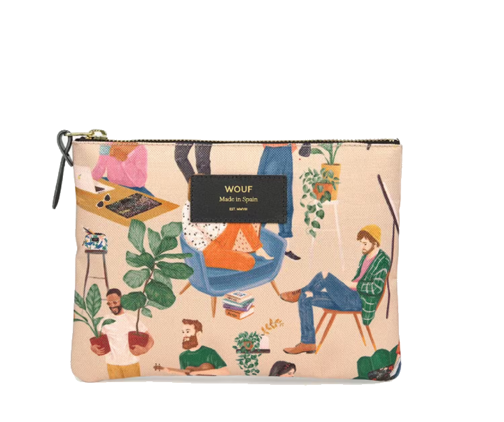 Wouf Accessories Large Pouch Bag Recycled Collection Cozy