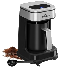 Türkische Kaffeemaschine 650W Elektrisch Mokkakanne Maschine 250ml Kaffeekocher
