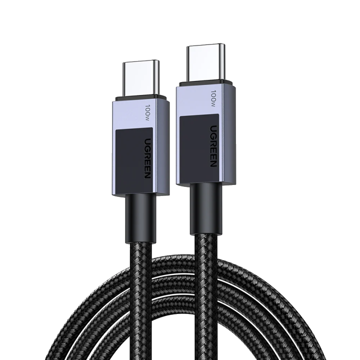USB-C zu USB-C Daten- und Ladekabel UGREEN L512, 100W, 1m, Grau