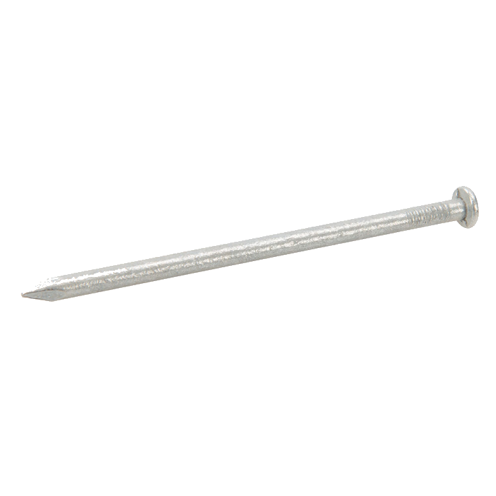 Feuerverzinkte Rundkopfstifte 50 x 2,65 mm 1 kg (ca. 440 Stück) Nägel