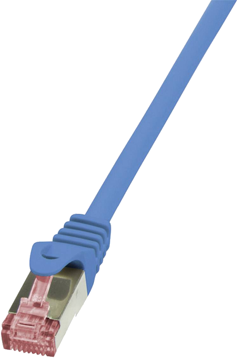 LogiLink Patchkabel, Kat. 6, S/FTP, 2,0 m, blau