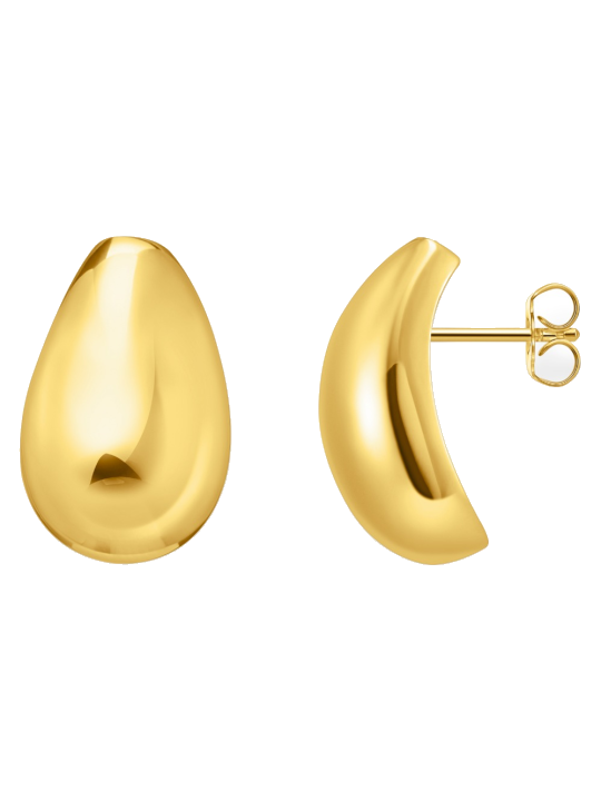 Thomas Sabo H2308-413-39 Bold - Vergoldete Teardrop Ohrstecker 21,5 mm Damen