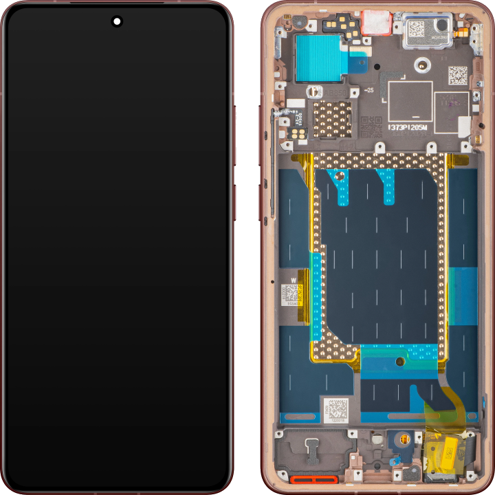 Display mit Touchscreen Realme GT 7 Pro, mit Rahmen, Orange (Mars Orange), Service Pack 621029000369