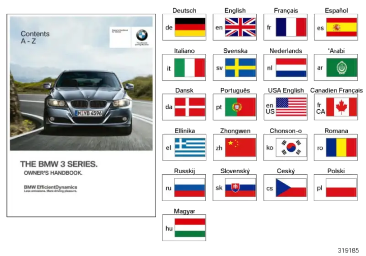 BMW Betriebsanleitung Deutsch E90, E91 mit iDrive 01402606989 - B