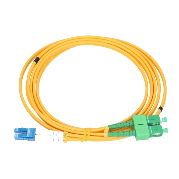 Extralink PATCHCORD SC/APC-LC/PC SM 9/125 DUPLEX 2.0MM 1.5M InfiniBand/fibre optic cable