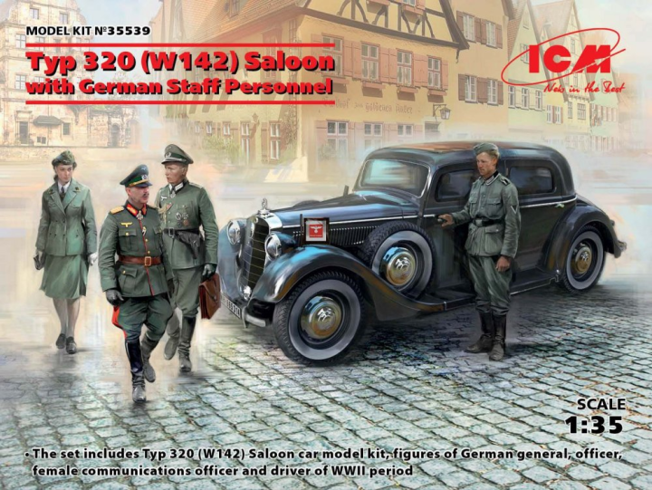 Typ 320 (W142) Saloon with German Staff Personnel - Limited Edition