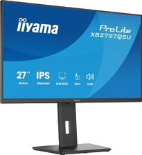 iiyama ProLite XB2797QSU-B1 Schwarz PC Monitor 68,6cm 27 Zoll QHD IPS 75 Hz HDMI