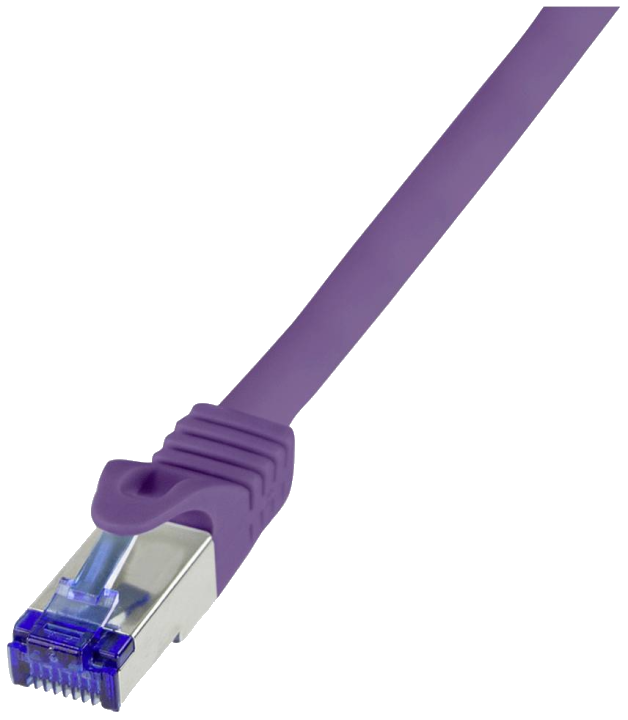 LogiLink Patchkabel Ultraflex, Kat.6A, S/FTP, 2,0 m, violett