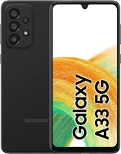 Samsung Galaxy A33 A326 Dualsim 5G Android 11 Smartphone 128GB 6GB 6,4" schwarz