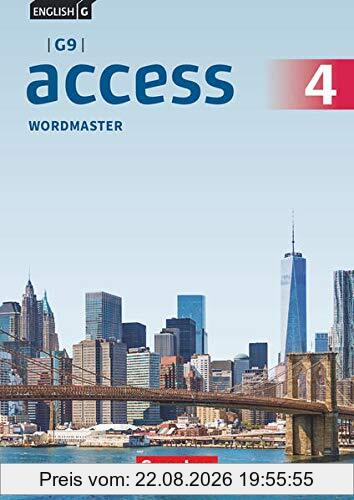 Access - G9 - Ausgabe 2019 - Band 4: 8. Schuljahr: Wordmaster mit Lösungen - Vokabelübungsheft
