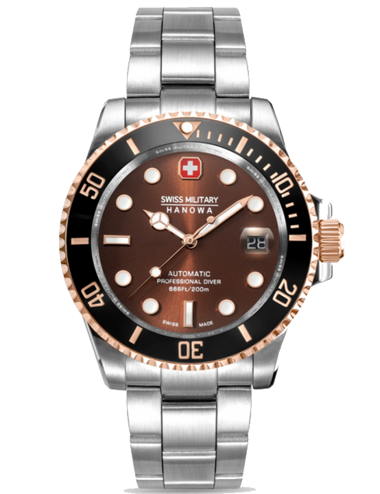 Swiss Military Hanowa SMWGL0006360 Herrenuhr Sealord Automatik 41mm 20ATM