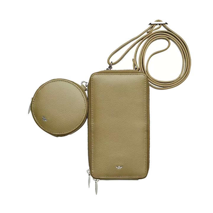 Golden Head Palma Handy-RV-Umhängetasche RFID Protect oliv