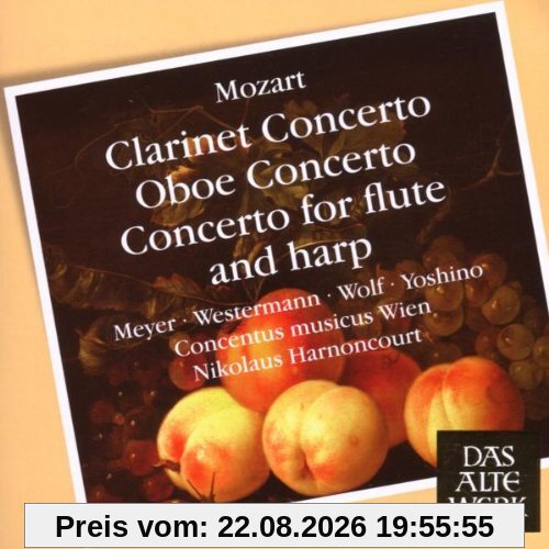 Clarinet Concerto/Oboe Concerto/Concert for Flute