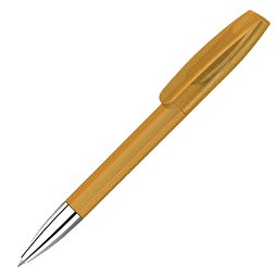 uma® Kugelschreiber Coral, blaue Mine, ocker