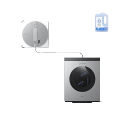ECOVACS WINBOT W3 OMNI Fensterputzroboter mit Multifunktionsstation drei Düsen