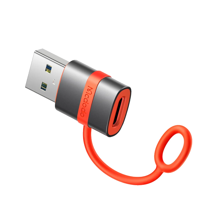 USB-C - USB-A Daten- und Ladeadapter McDodo OT-3800, Grau