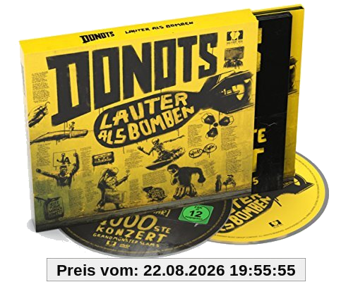 Lauter als Bomben (Limitierte Deluxe Edition mit CD + Live DVD im Digipak)