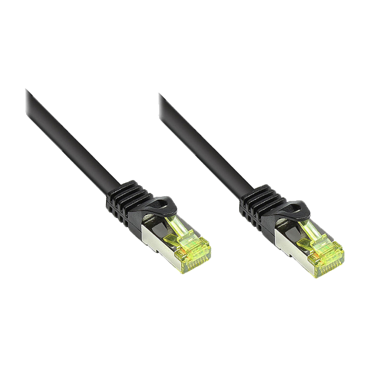Alcasa 0.15m Cat7 RJ-45 networking cable