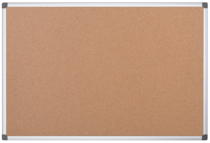 Bi-Office Korktafel , Maya, , 900 x 600 mm, Aluminiumrahmen
