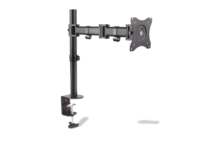 DIGITUS Monitorhalterung Single, mit Klemmfuß, bis 69 cm
