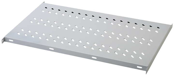 Digitus Fachboden 19"-Schränke festeinbau ab 1.000mm Tiefe bis 100kg 1HE RAL9005 schwarz