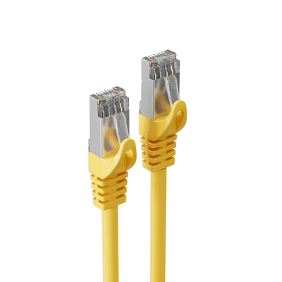 shiverpeaks Patchkabel, Kat. 6A, S/FTP, 3,0 m, gelb