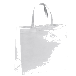 Shopping-Bag City, weiß