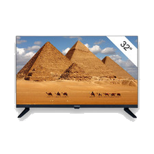 TORNADO Fernseher TV 32ES4301L 32 Zoll 1366x768 Pixel LED Smart-TV WLAN Schwarz