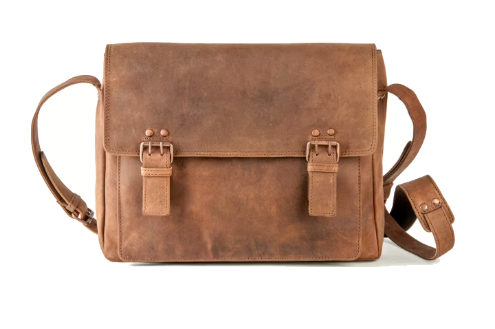 Harold's Antic Copper Kuriertasche S natur