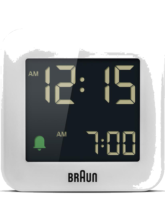 Braun BC08W Klassik digitaler Wecker
