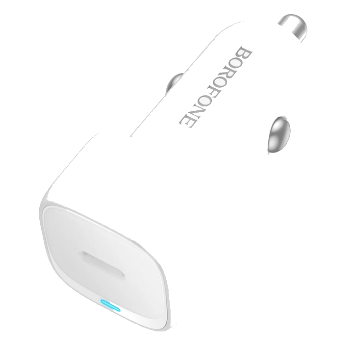 Auto-Ladegerät Borofone BZ34A Cloud, 20W, 3A, 1 x USB-C, Weiß