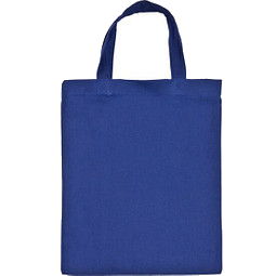 Joytex® Mini-Baumwolltasche, blau