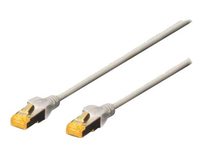 Digitus Patch-Kabel RJ-45 (M) zu RJ-45 (M) 1m Kupfer S/FTP Cat 6a grau (DK-1644-A-010)