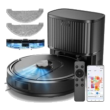 Proscenic Saugroboter W11 mit Absaugstation
