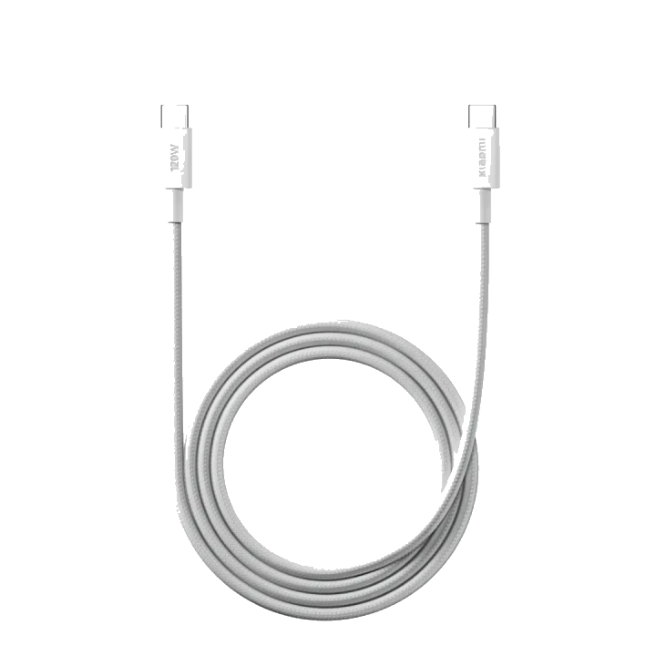 USB-C Daten- und Ladekabel - USB-C Xiaomi, 120W, 1m, Weiß BHR087KGL