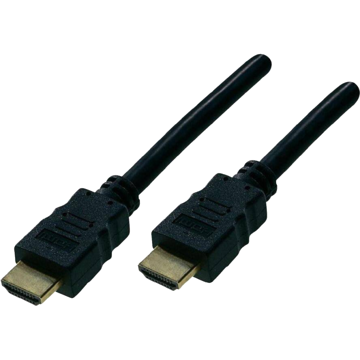 Schwaiger HDMI-Kabel 4K UHD 1,5m Ethernet vergoldet Schwarz