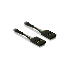 USB Kabel Delock Pinheader 4Pin -> 4Pin Bu/Bu 0,40m