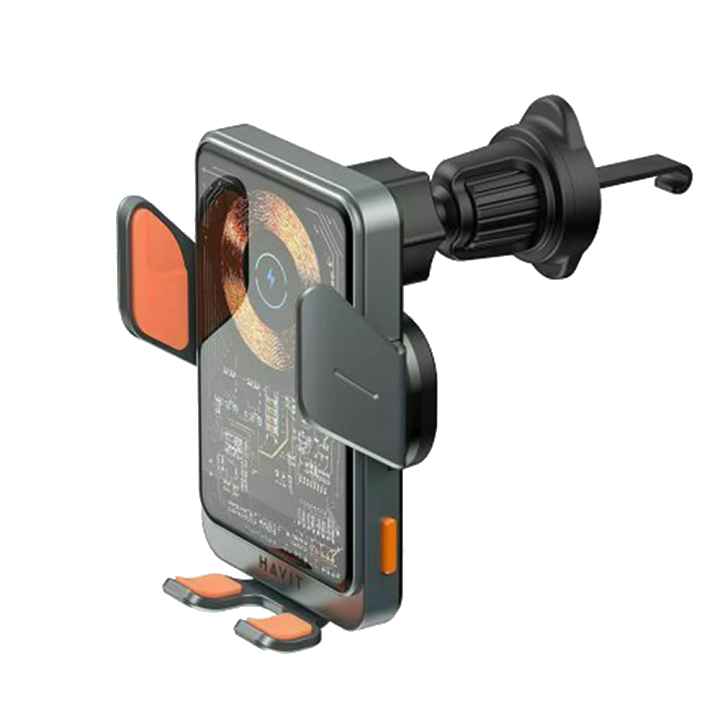 Kfz-Wireless-Ladegerät HAVIT W3033, 15W, 1.67A, Schwarz Silber