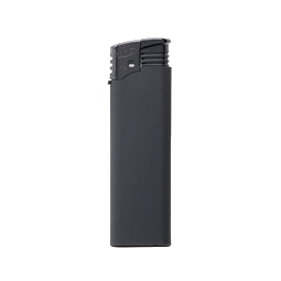 Atomic Feuerzeug SoftTouch Rubber, Schwarz
